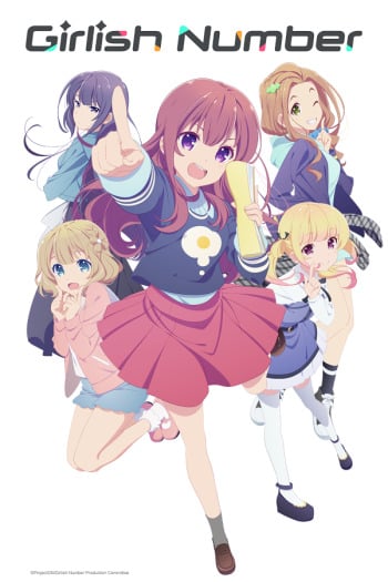 Gi(a)rlish Number Anime Cover