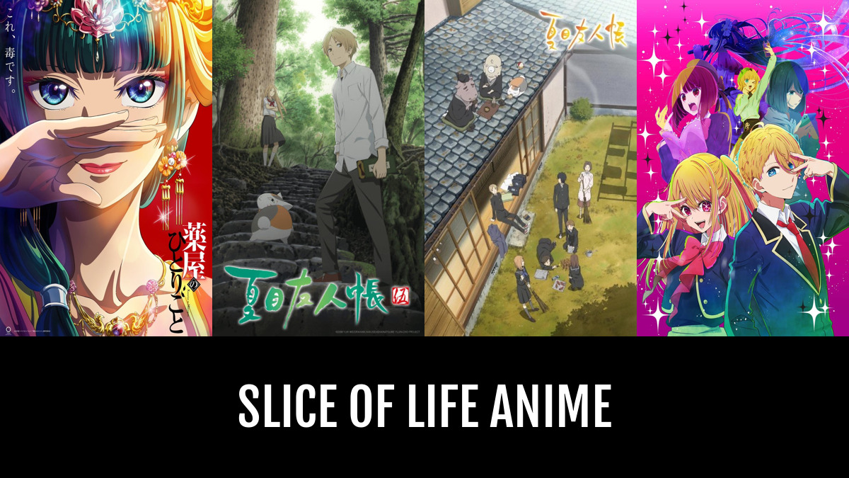 ANIME, LIST of 'slice of life' anime (Part 1)