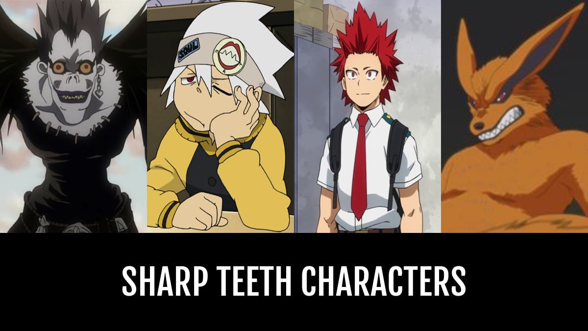 Sharp Teeth Characters Anime Planet