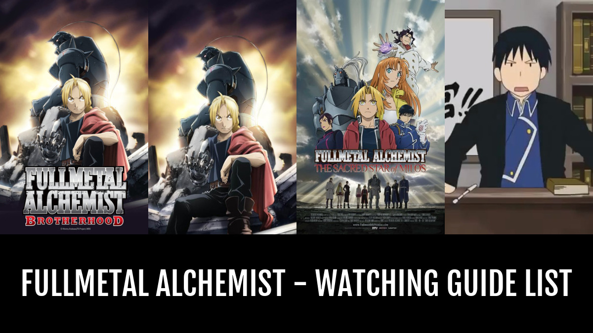 Here's How You Can Watch Every Episode Of Fullmetal Alchemist: Brotherhood