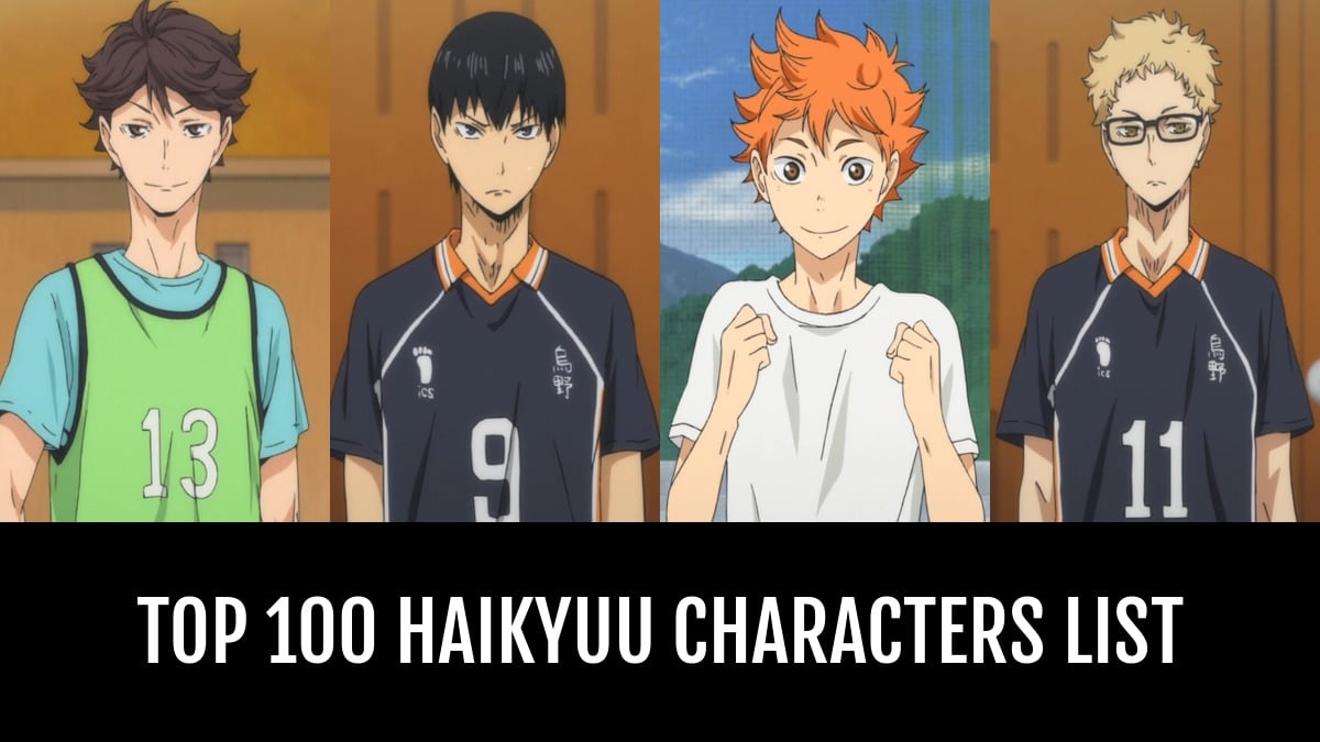 Top 100 Haikyuu Characters - by Tha7ch | Anime-Planet