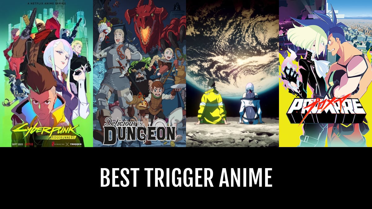 trigger, anime, anime girls, Netflix TV Series, 4K